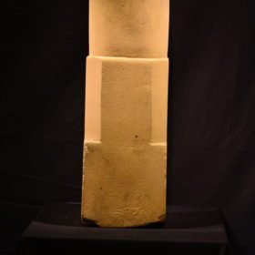 Angkor Wat Period Sandstone Linga – Symbol of Shiva's Cosmic Power, 60 cm