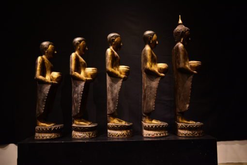 The Group of Standing Buddha & his fellowers - Image 4