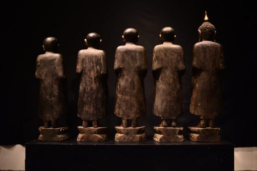 The Group of Standing Buddha & his fellowers - Image 2