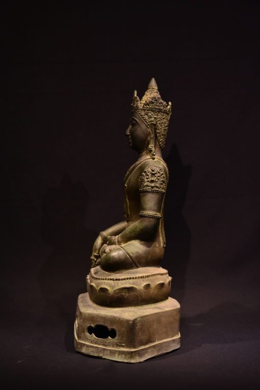 Seating Buddha on Lotus Throne - Image 4