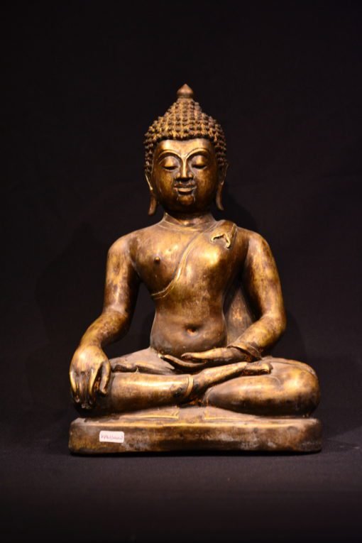 Enlighten Your Space with the Majestic Thai Chiang Sean Seating Buddha-35cm/22cm - Image 2