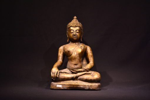 Enlighten Your Space with the Majestic Thai Chiang Sean Seating Buddha-35cm/22cm - Image 6